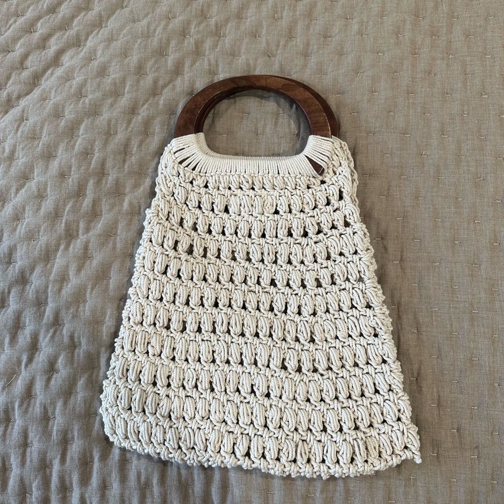 Macrame purse